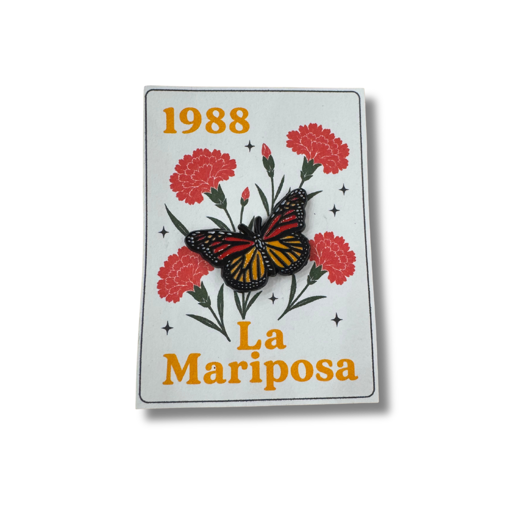 La Mariposa Enamel Pin