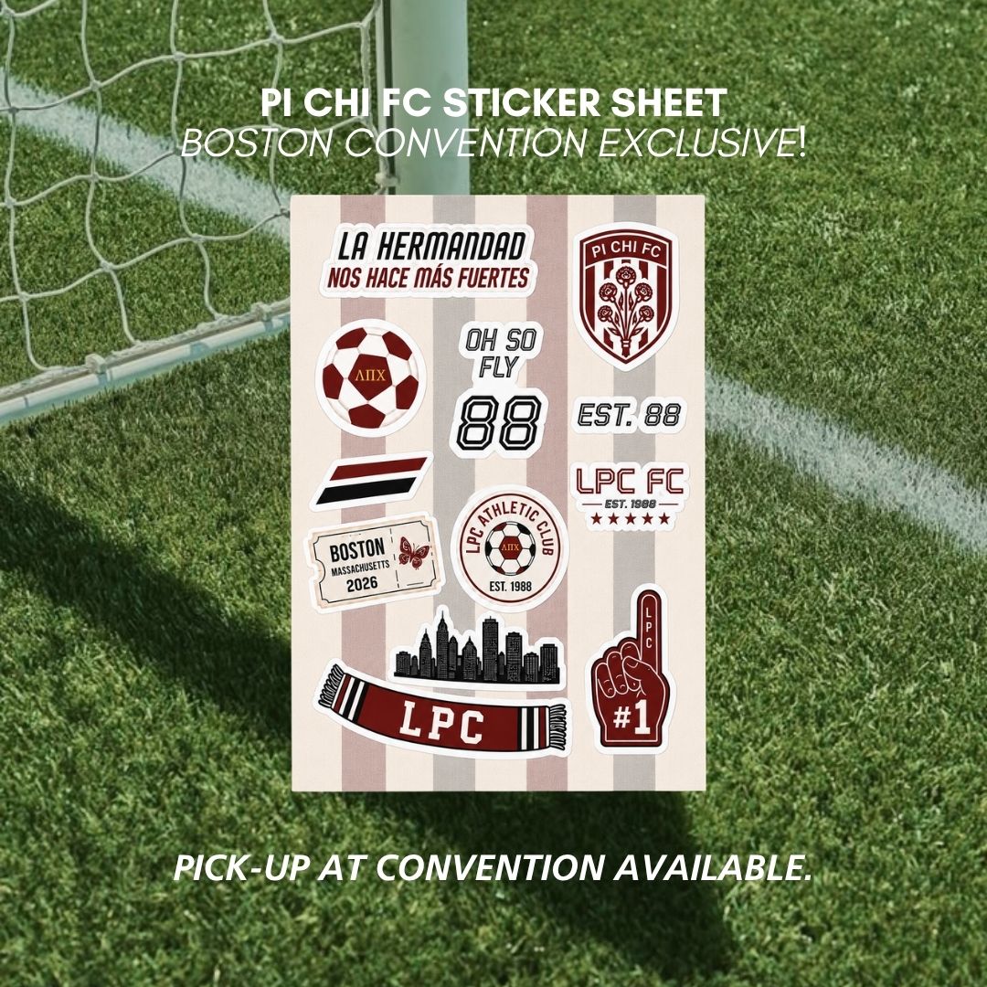 Pi Chi FC Sticker Sheet
