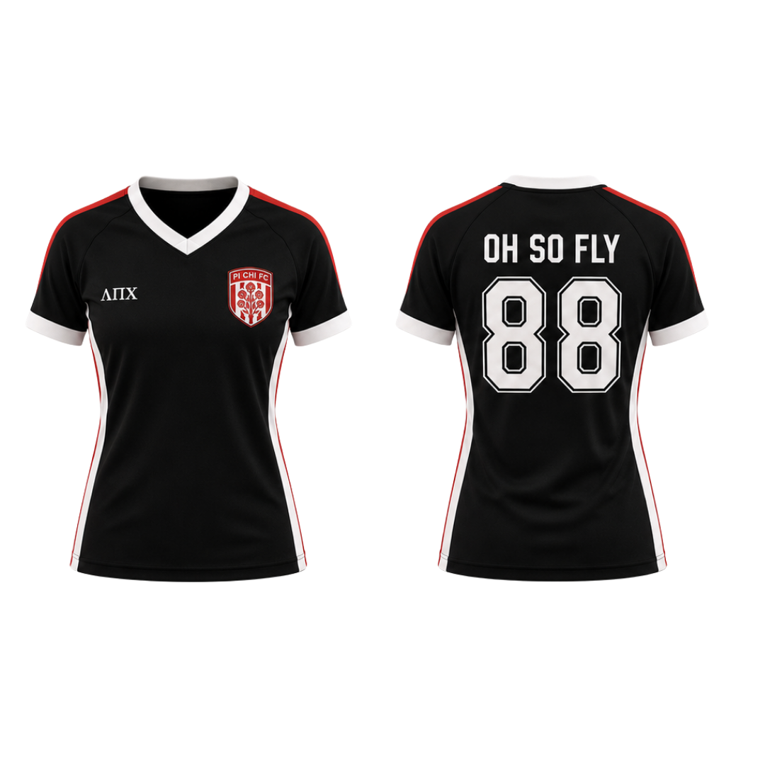 Pi Chi FC Home Jersey (Black)